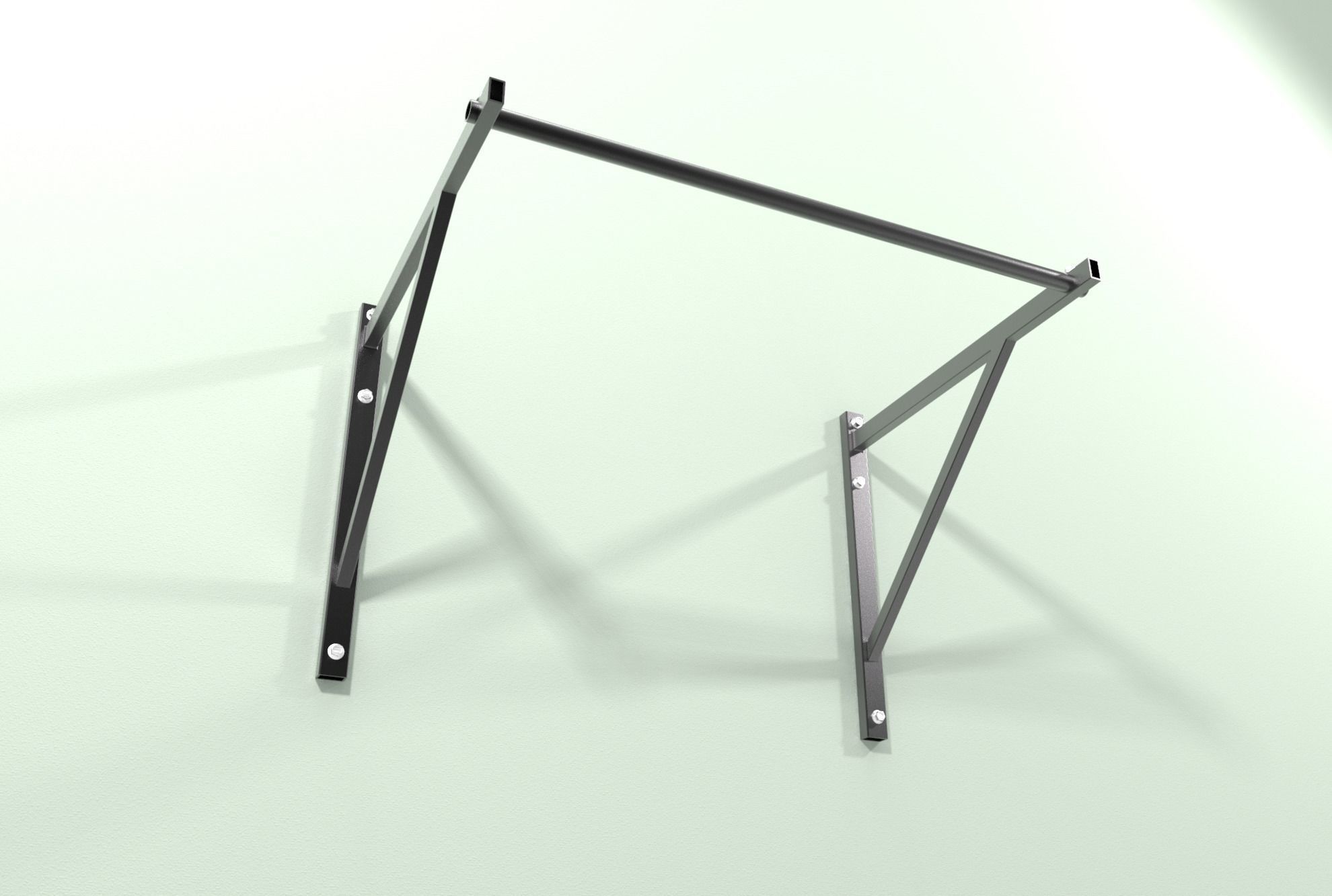 Pull up bar 3D model_1