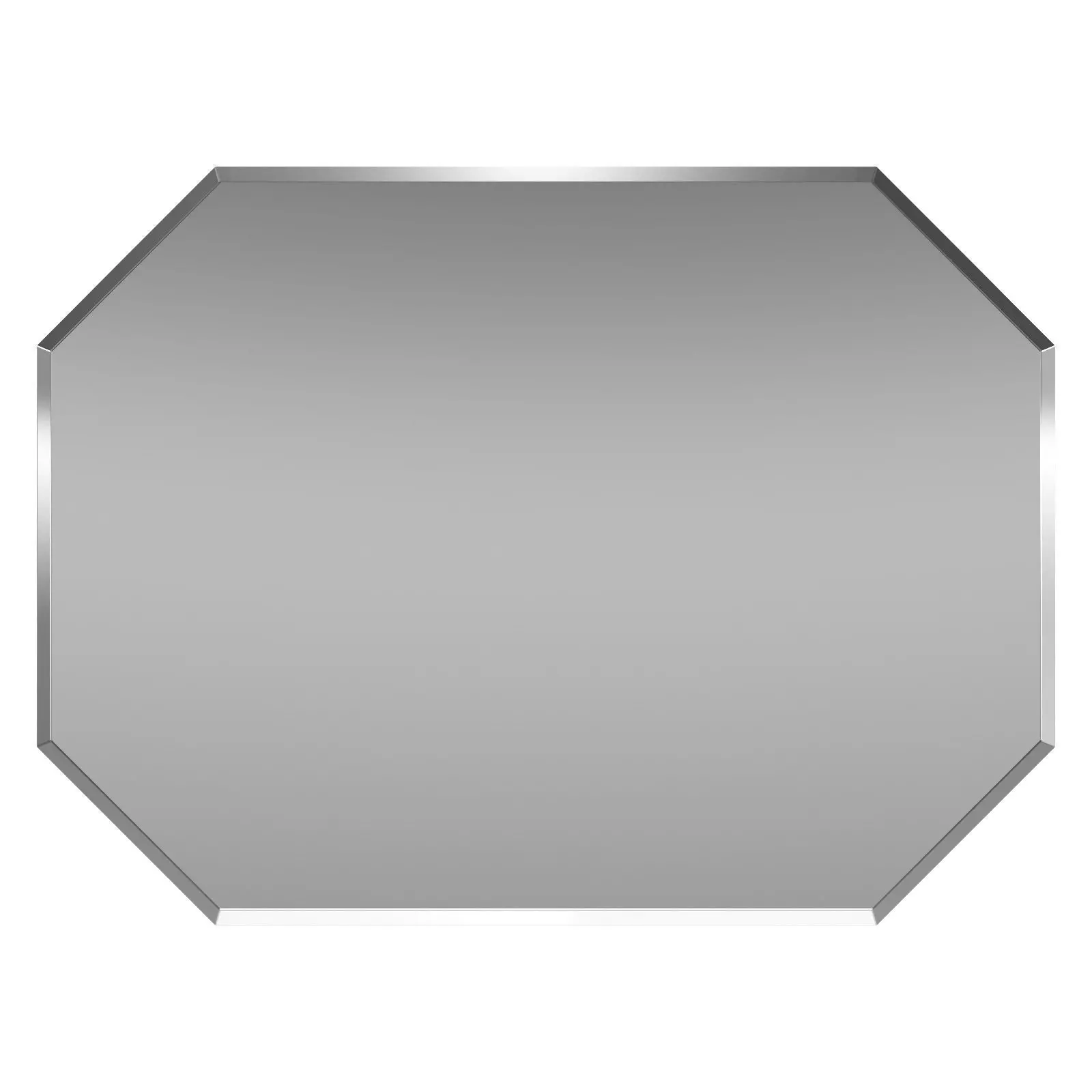 Cannonball Creek Frameless Beveled Wall Mirror RDBS1051 3D model_0