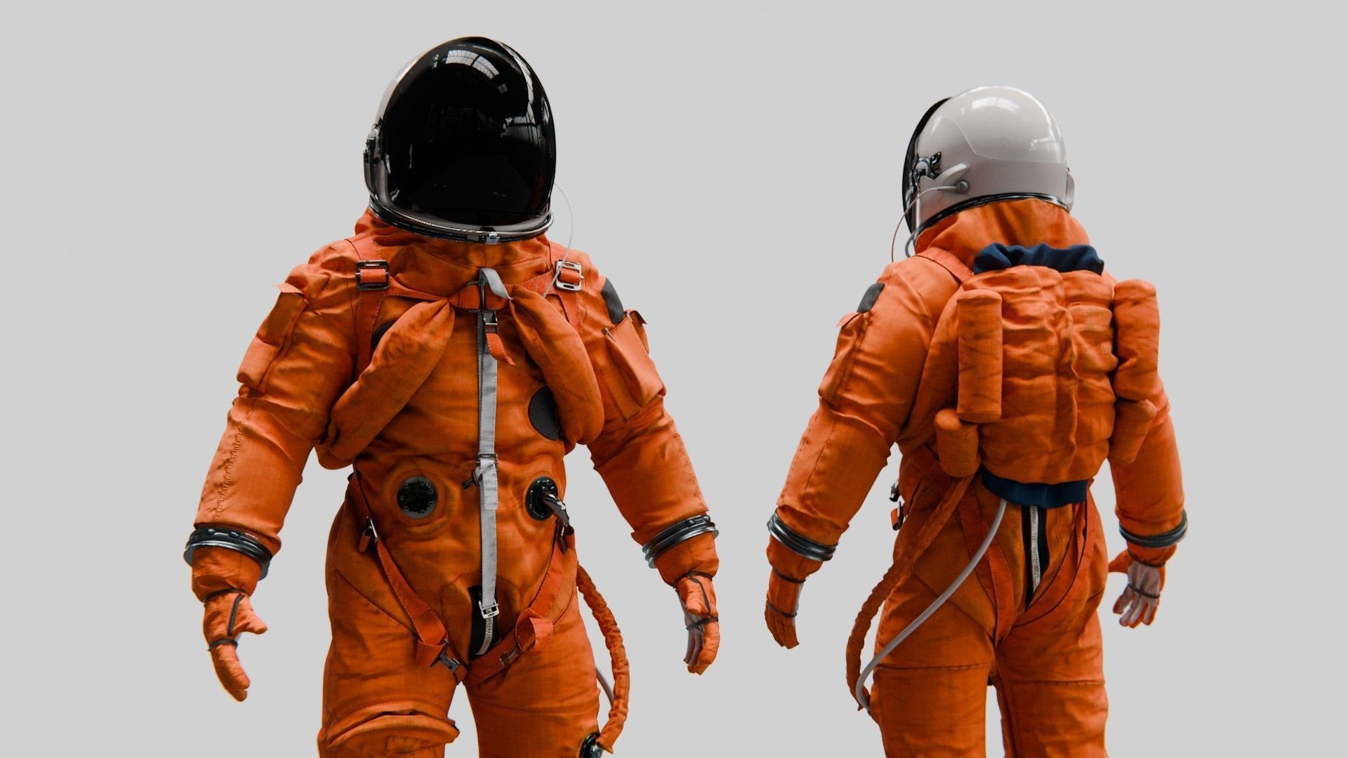 SPACESUIT Orange ACES 3D model_3