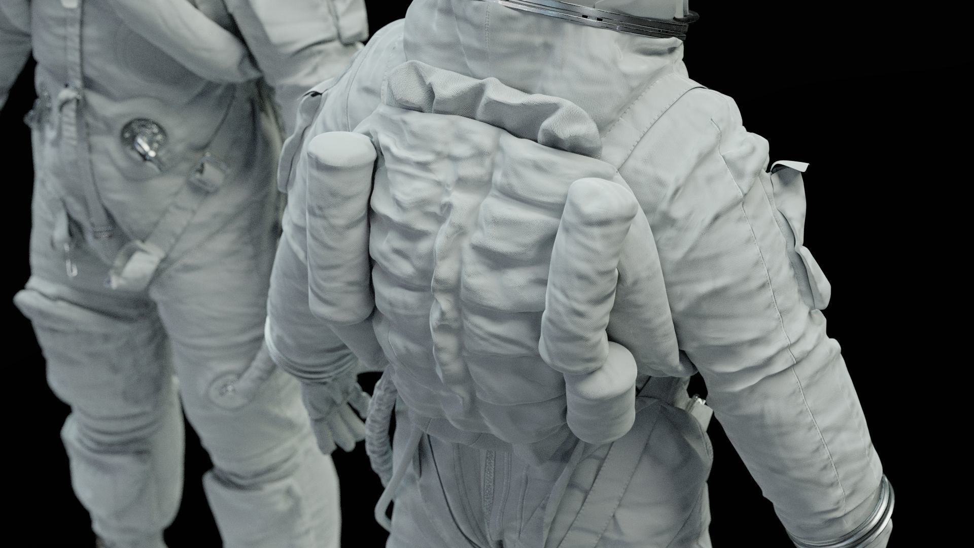 SPACESUIT Orange ACES 3D model_22