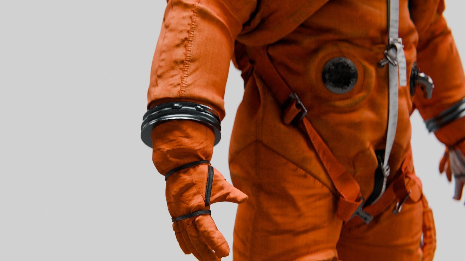 SPACESUIT Orange ACES 3D model_10