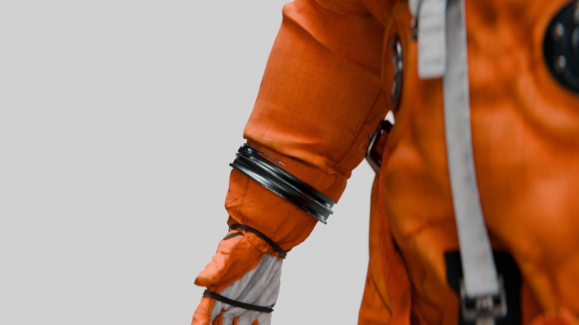 SPACESUIT Orange ACES 3D model_11