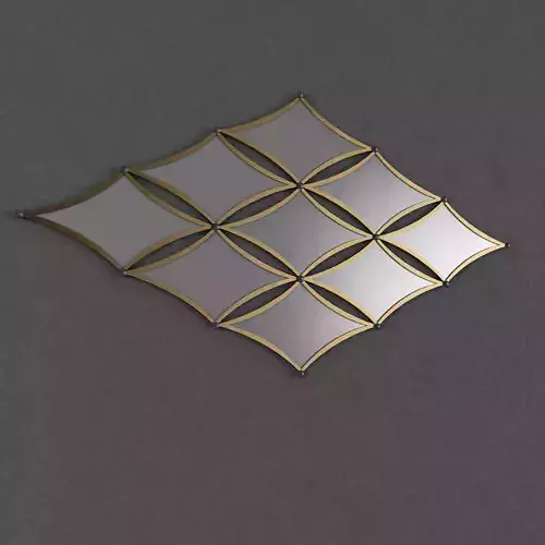 modern mirror 3D model