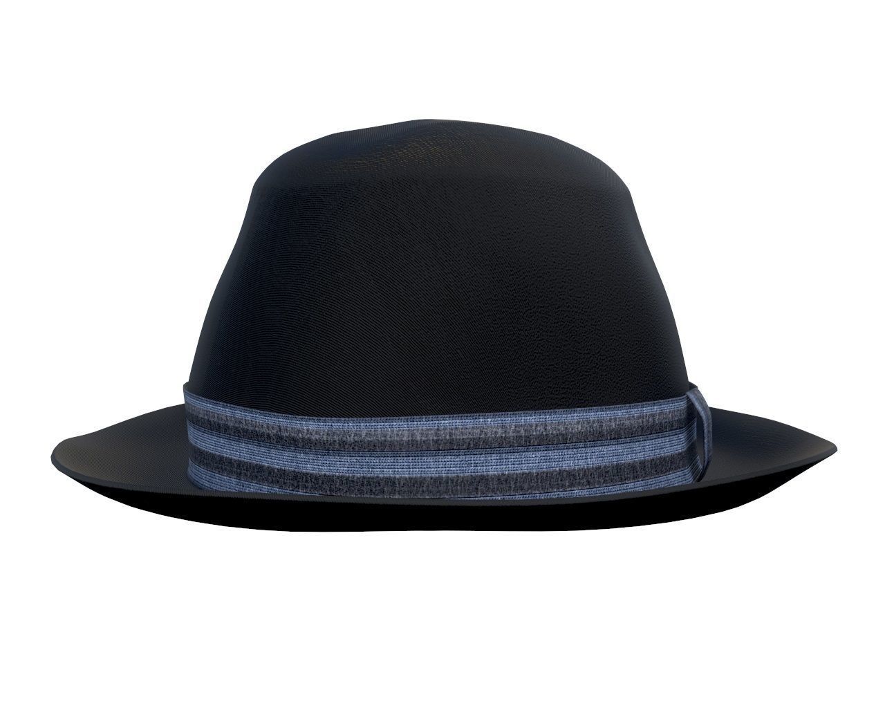 vintage hat 3D model_4