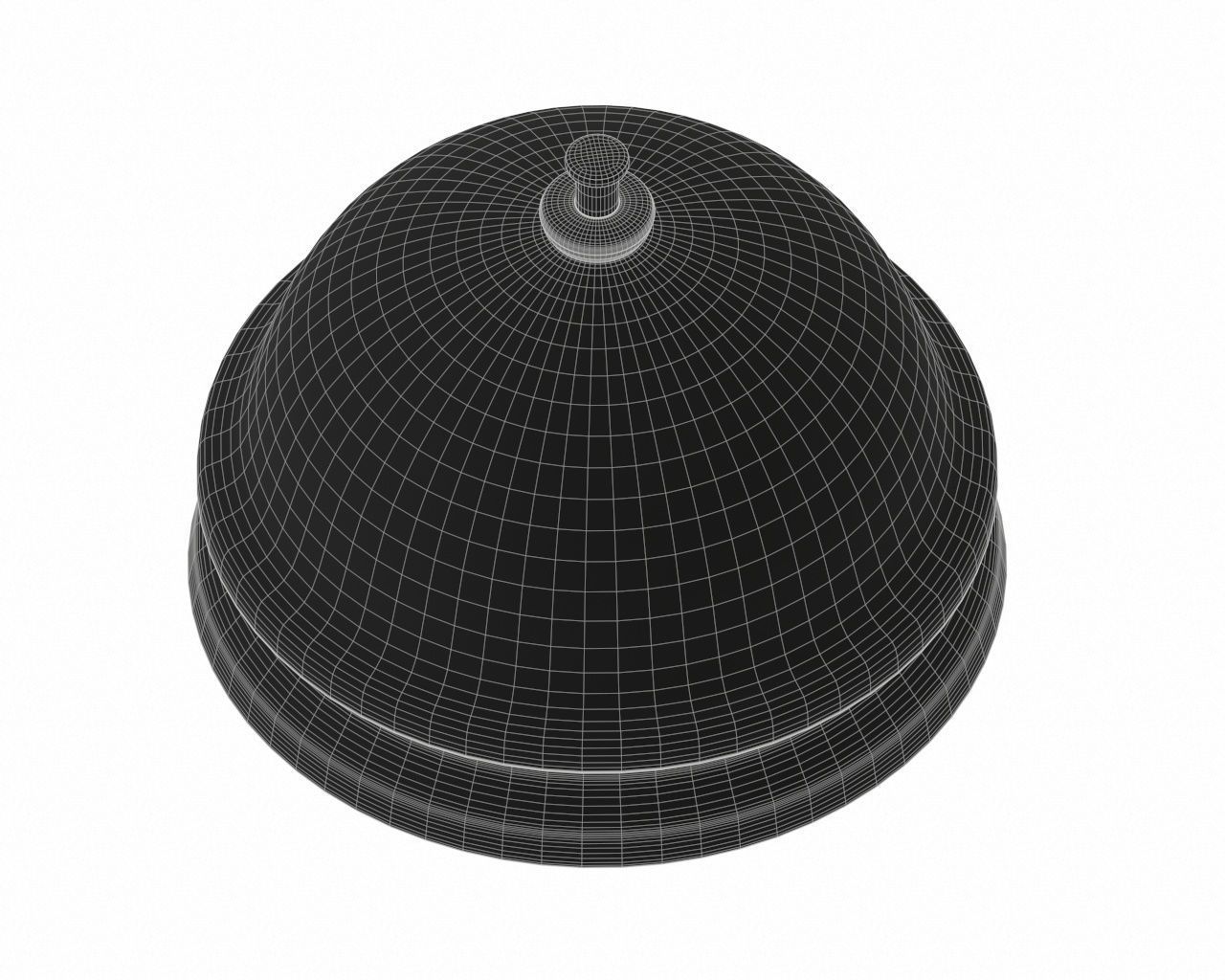 reception bell 3D model_4