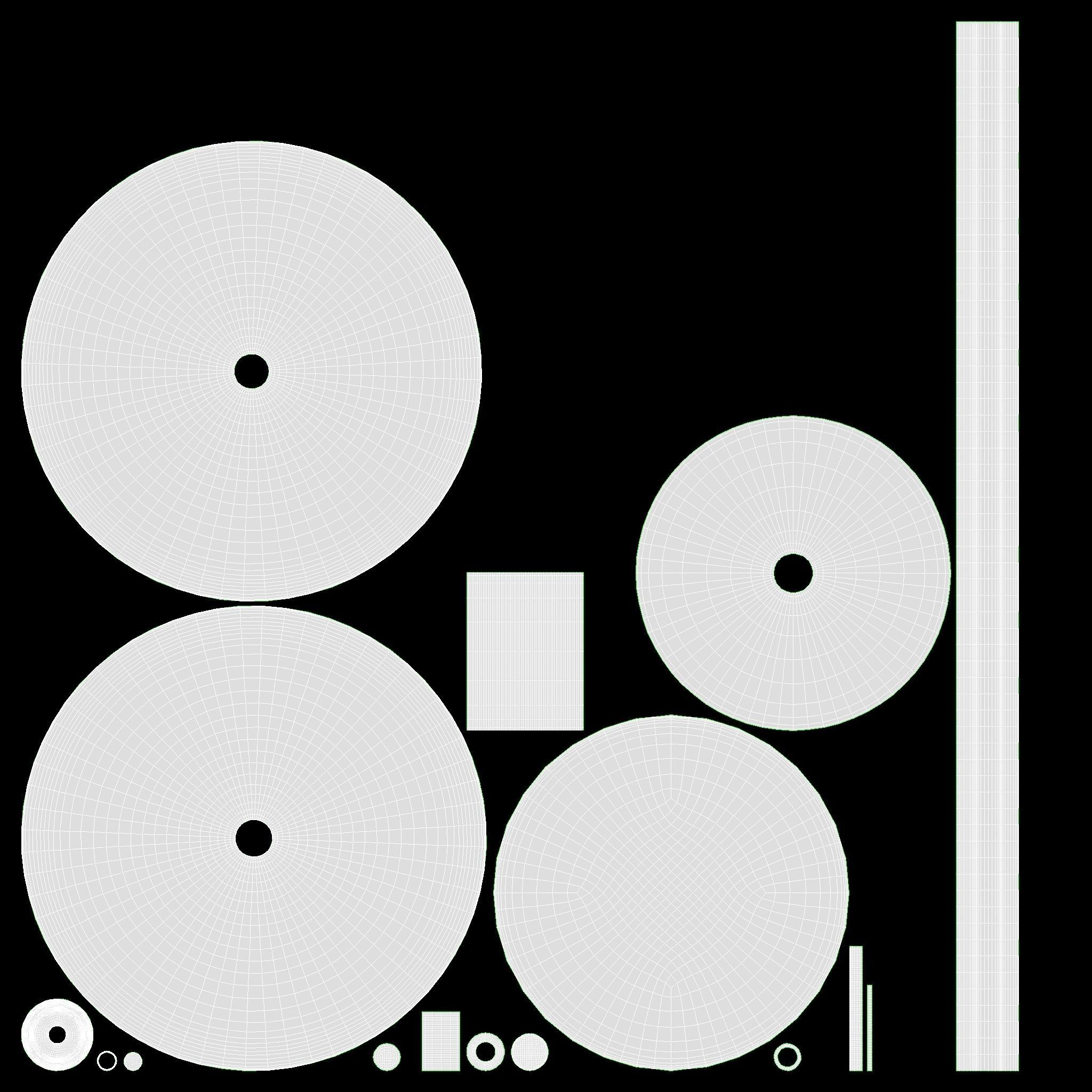 reception bell 3D model_9