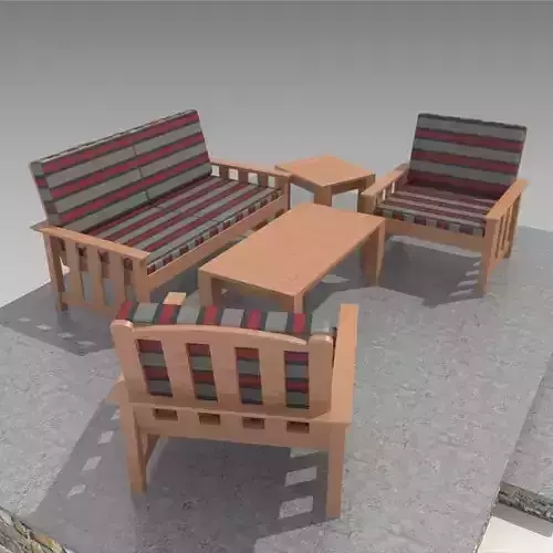 Outdoor Furniture-3 3D model
