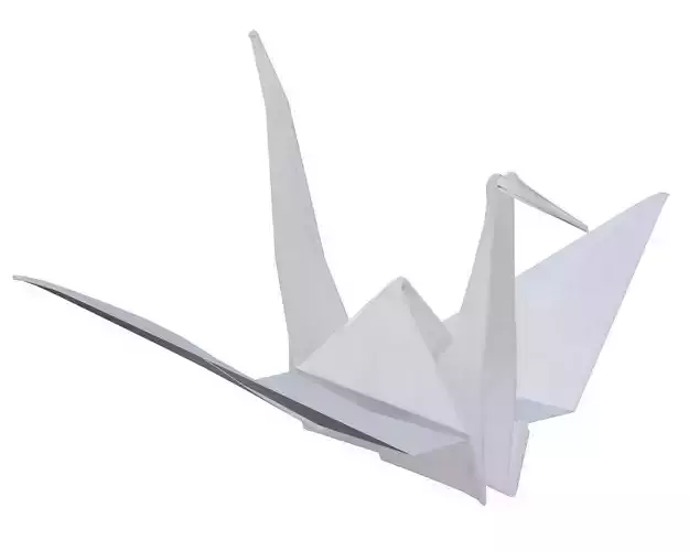 paper origami crane