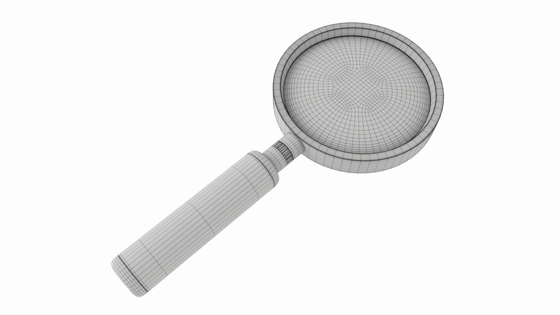 magnifying glass 3D model_5