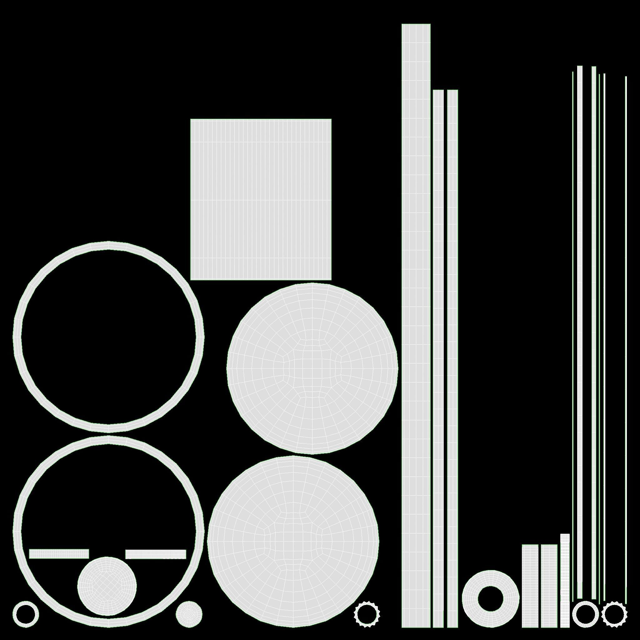 magnifying glass 3D model_7