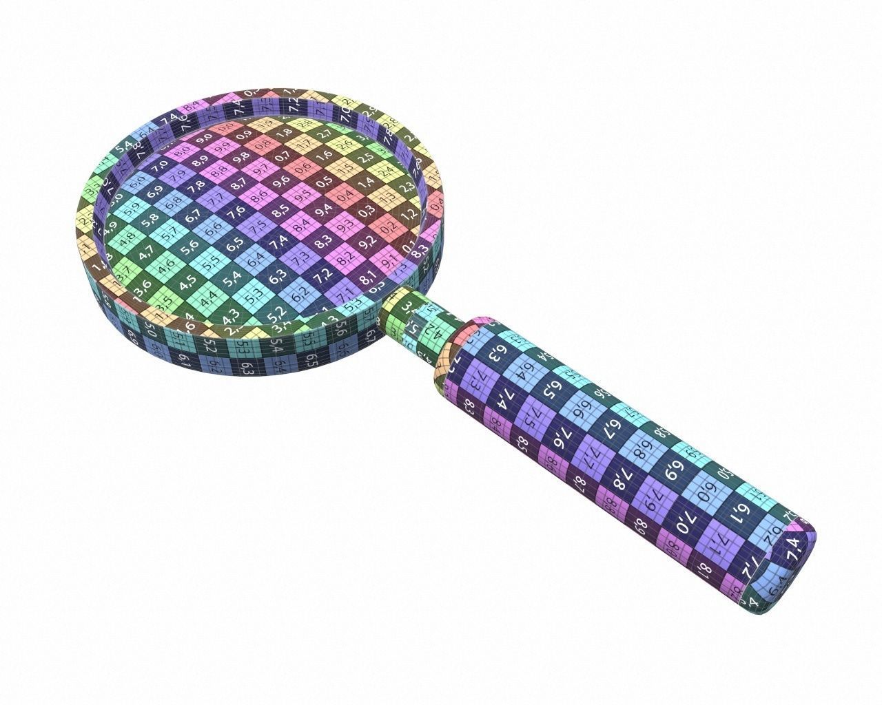magnifying glass 3D model_6
