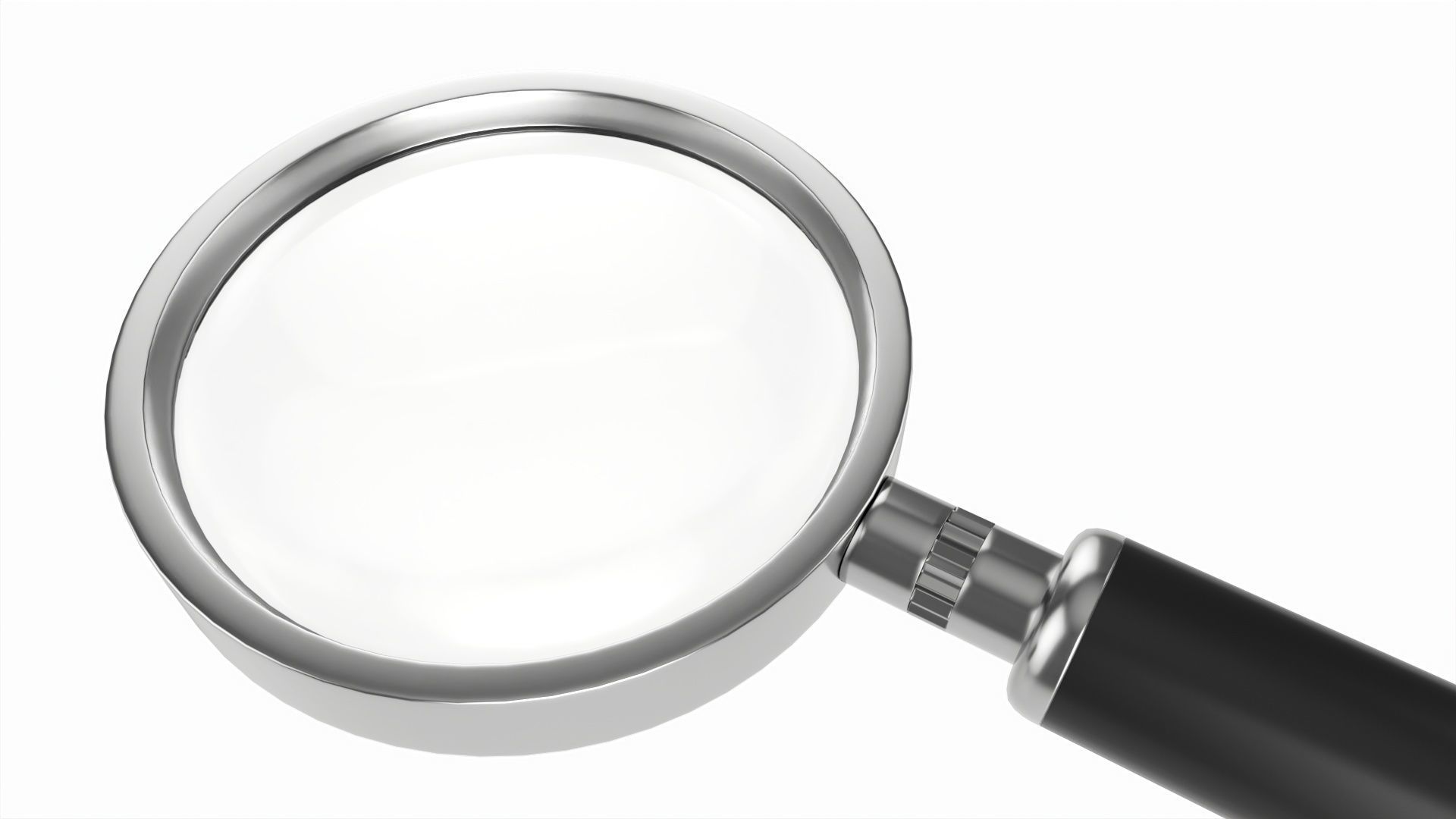 magnifying glass 3D model_2