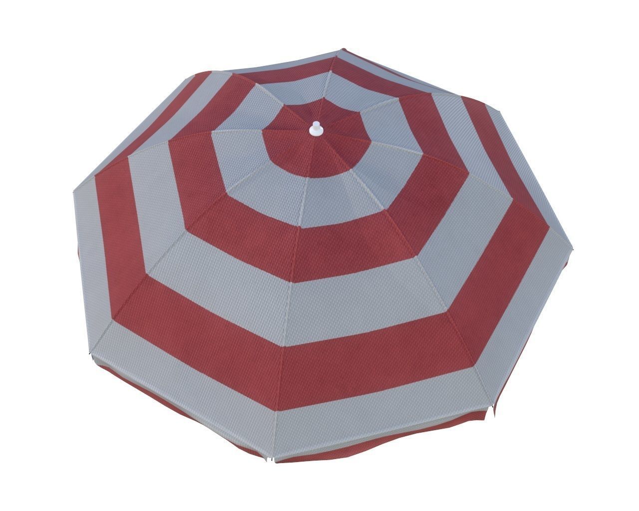beach umbrella 3D model_2