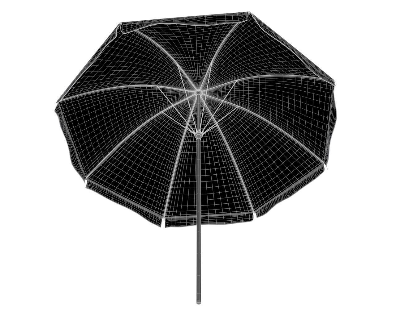beach umbrella 3D model_6