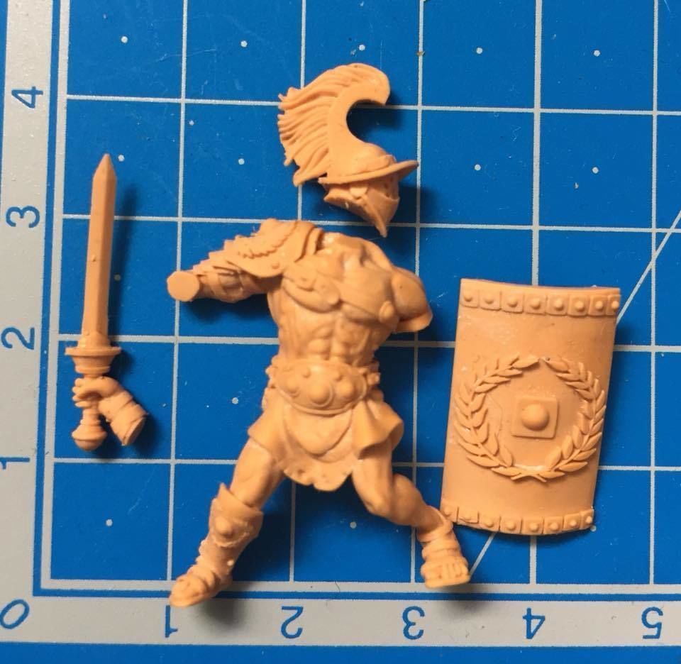 gladiator - Titus 3D print model - murmillo 35mm scale 3D print model_6