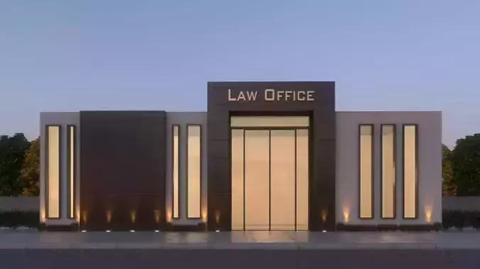 Facade Design  -Law Office Free 3D model