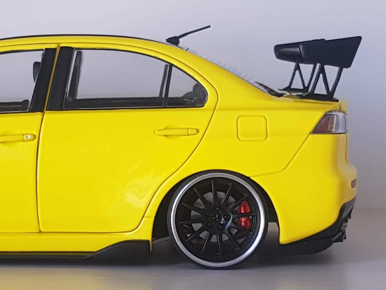 Voltex Rear Spoiler for 1-18 and 1-64 Model Cars 3D print model_3