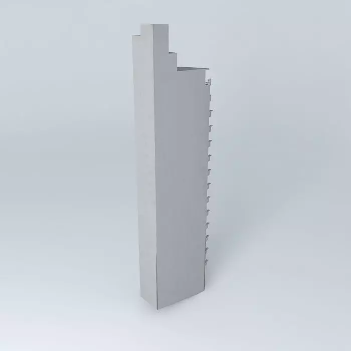 Building Av Belgrano 905 909 Free 3D model_0