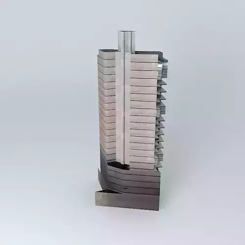 Farallon building Free 3D model