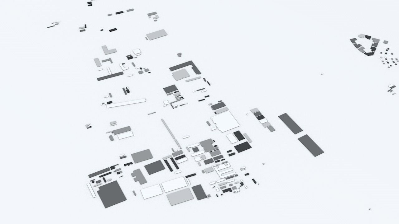 Tianjin Streets and Buildings 3D model_7