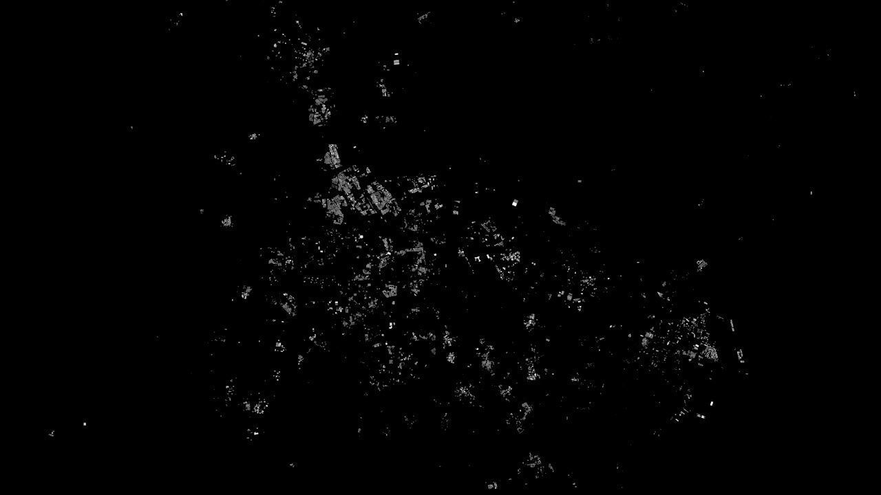 Tianjin Streets and Buildings 3D model_8