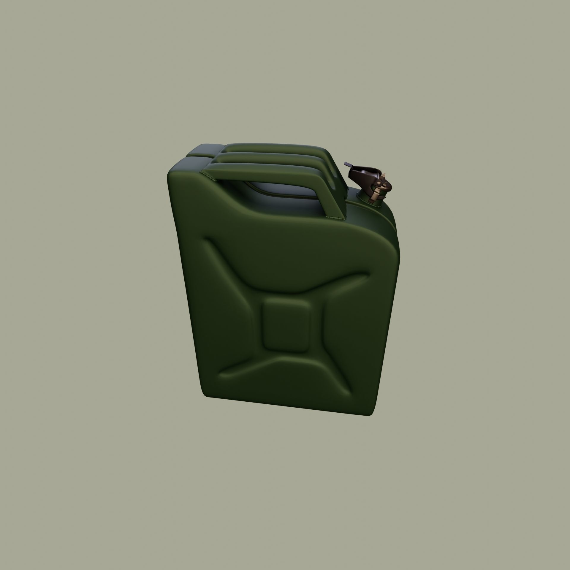 Fuel can 3D model_17