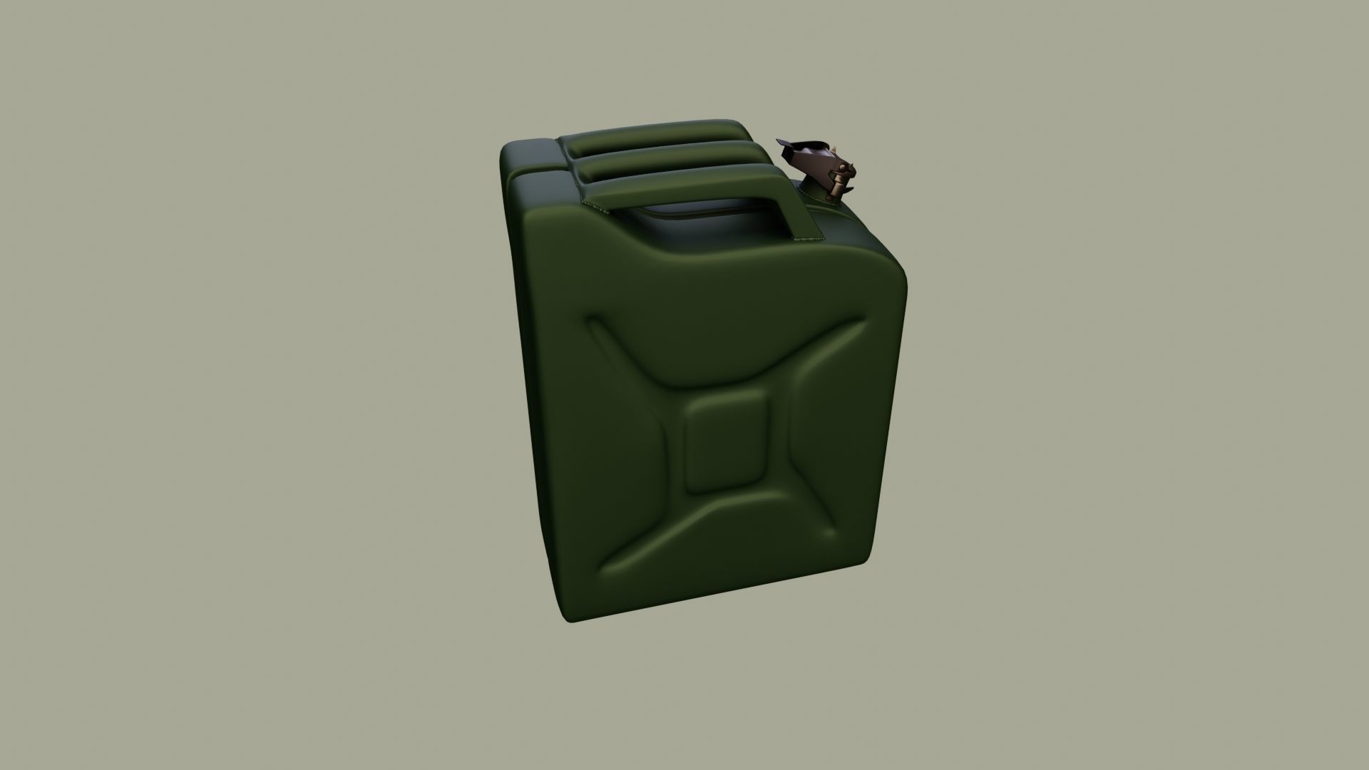 Fuel can 3D model_9