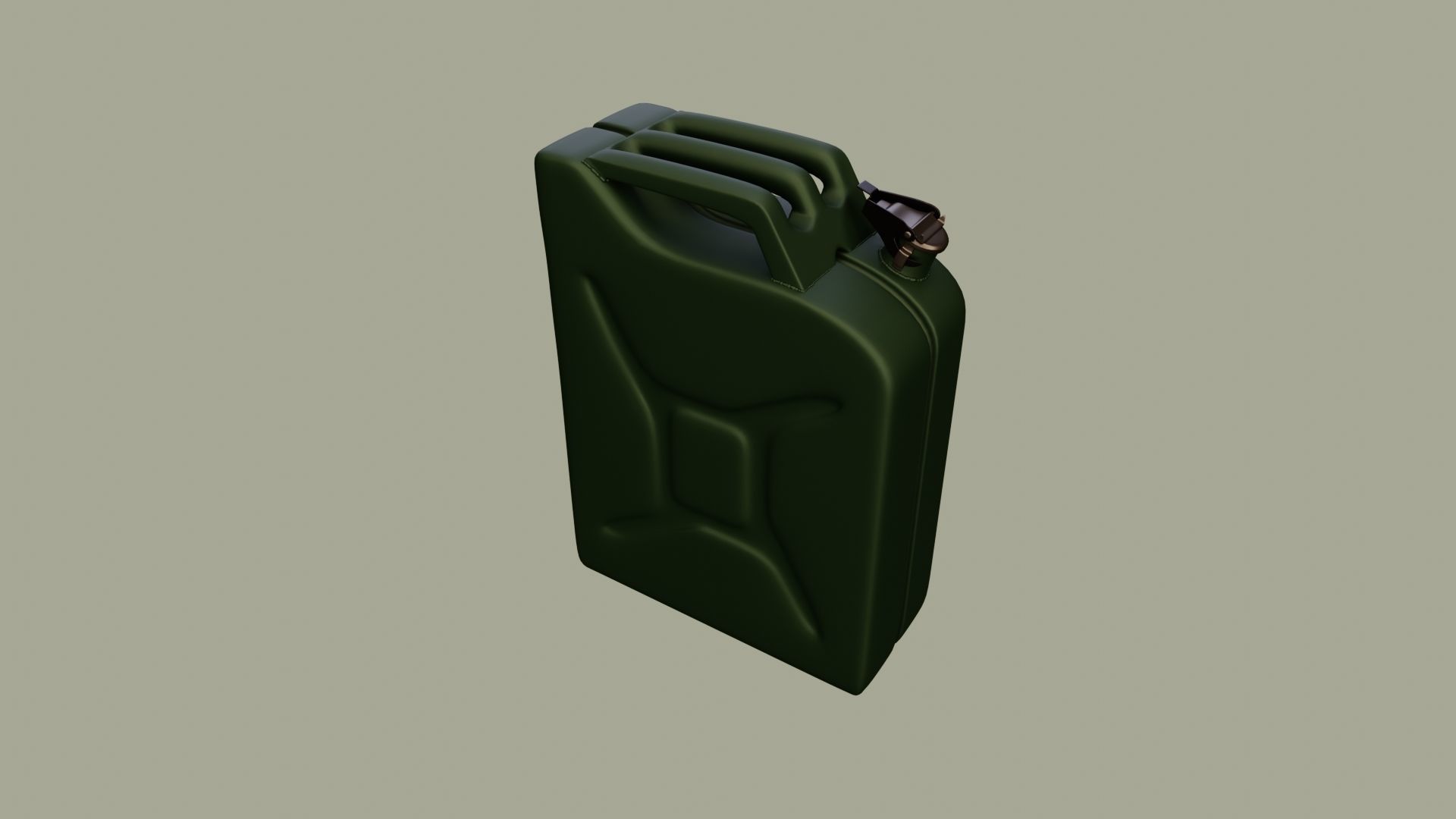Fuel can 3D model_8