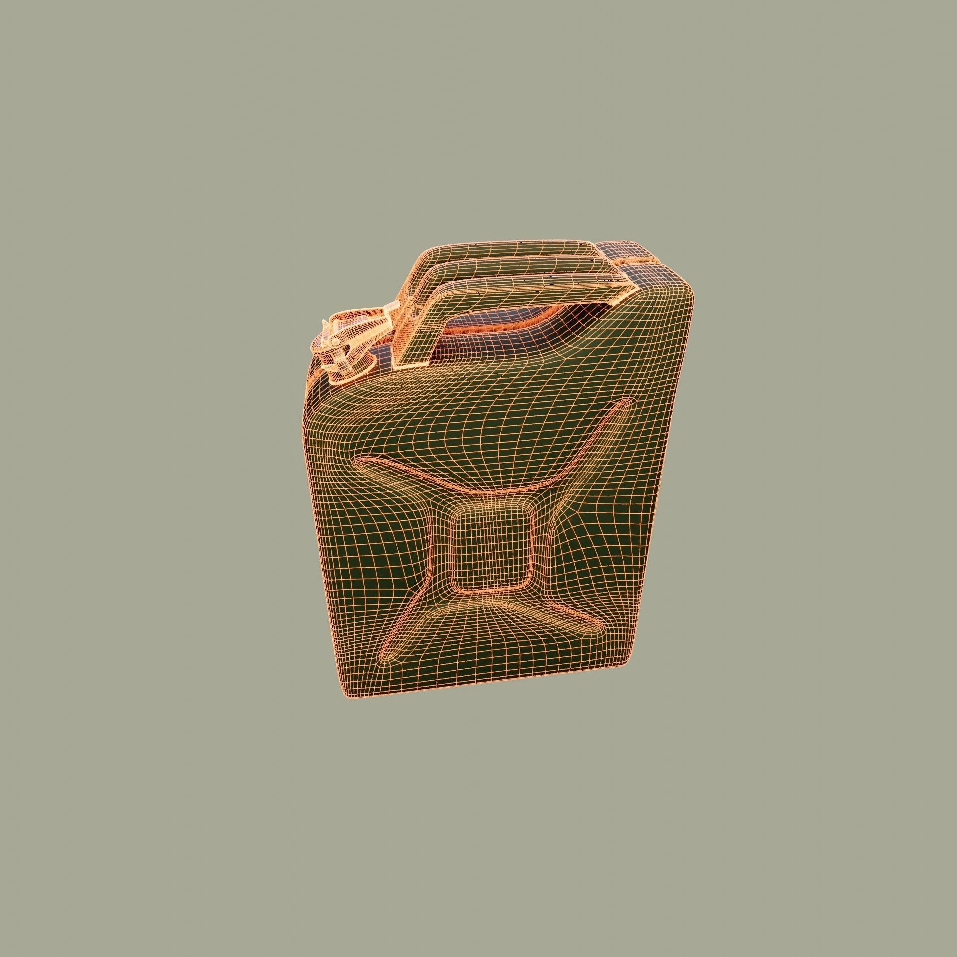 Fuel can 3D model_27