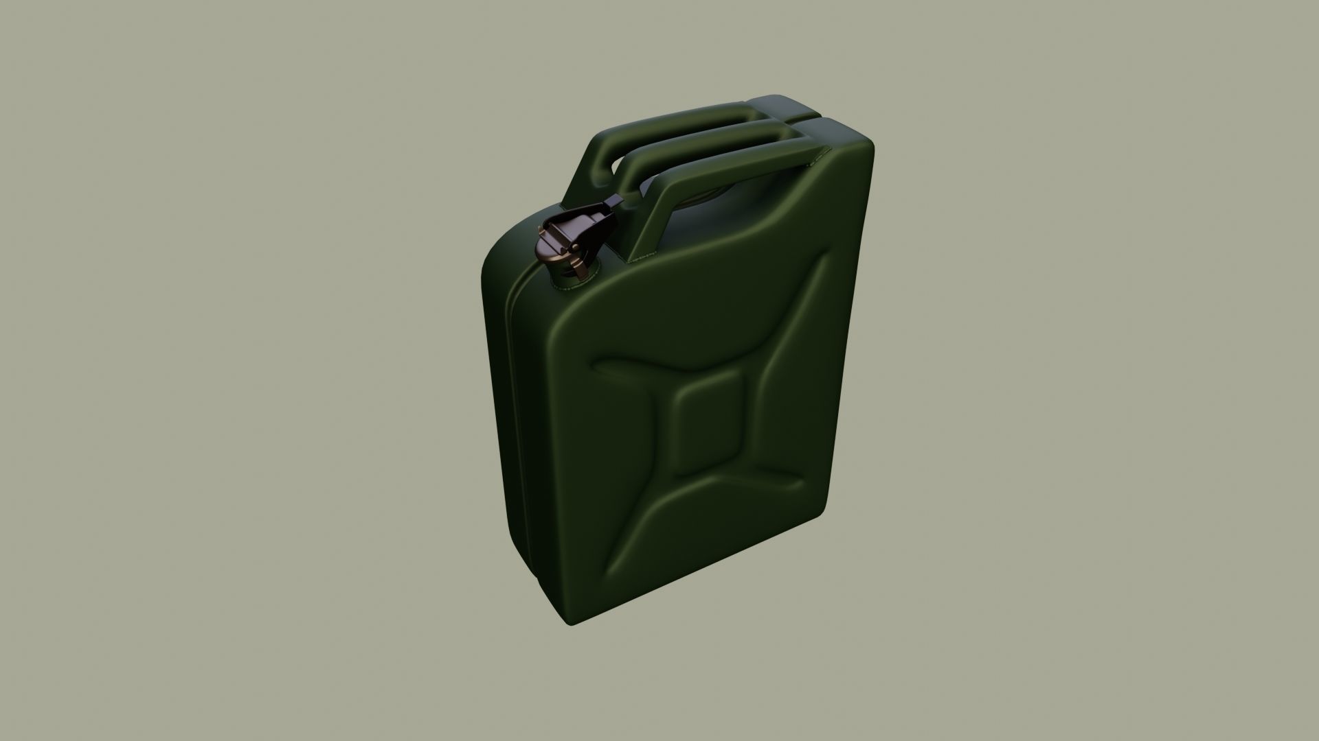 Fuel can 3D model_14