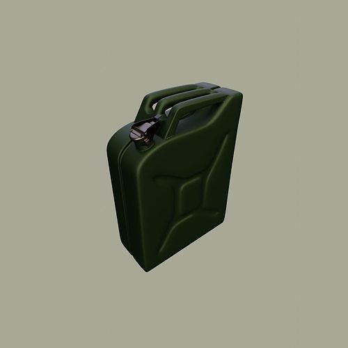 Fuel can 3D model