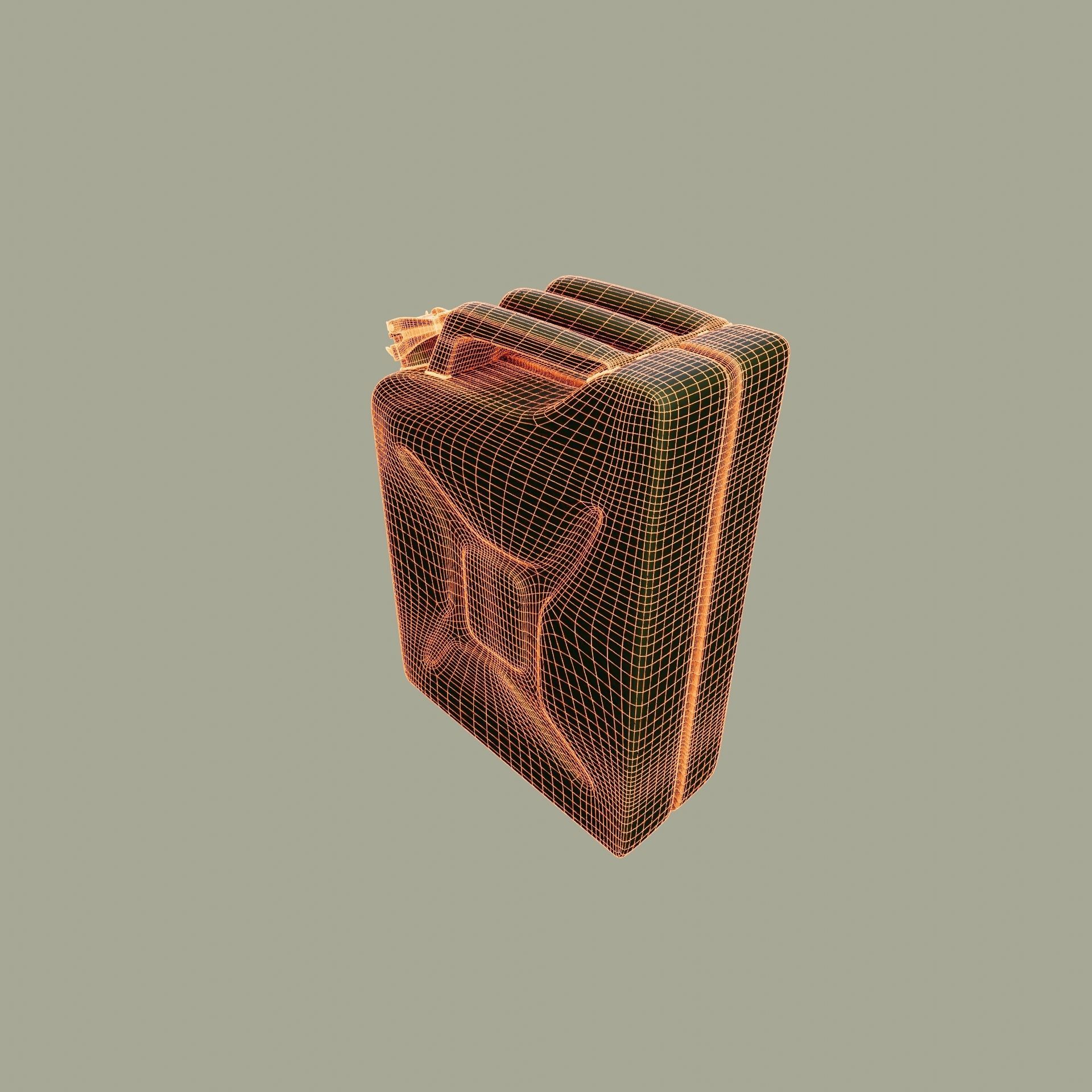 Fuel can 3D model_26