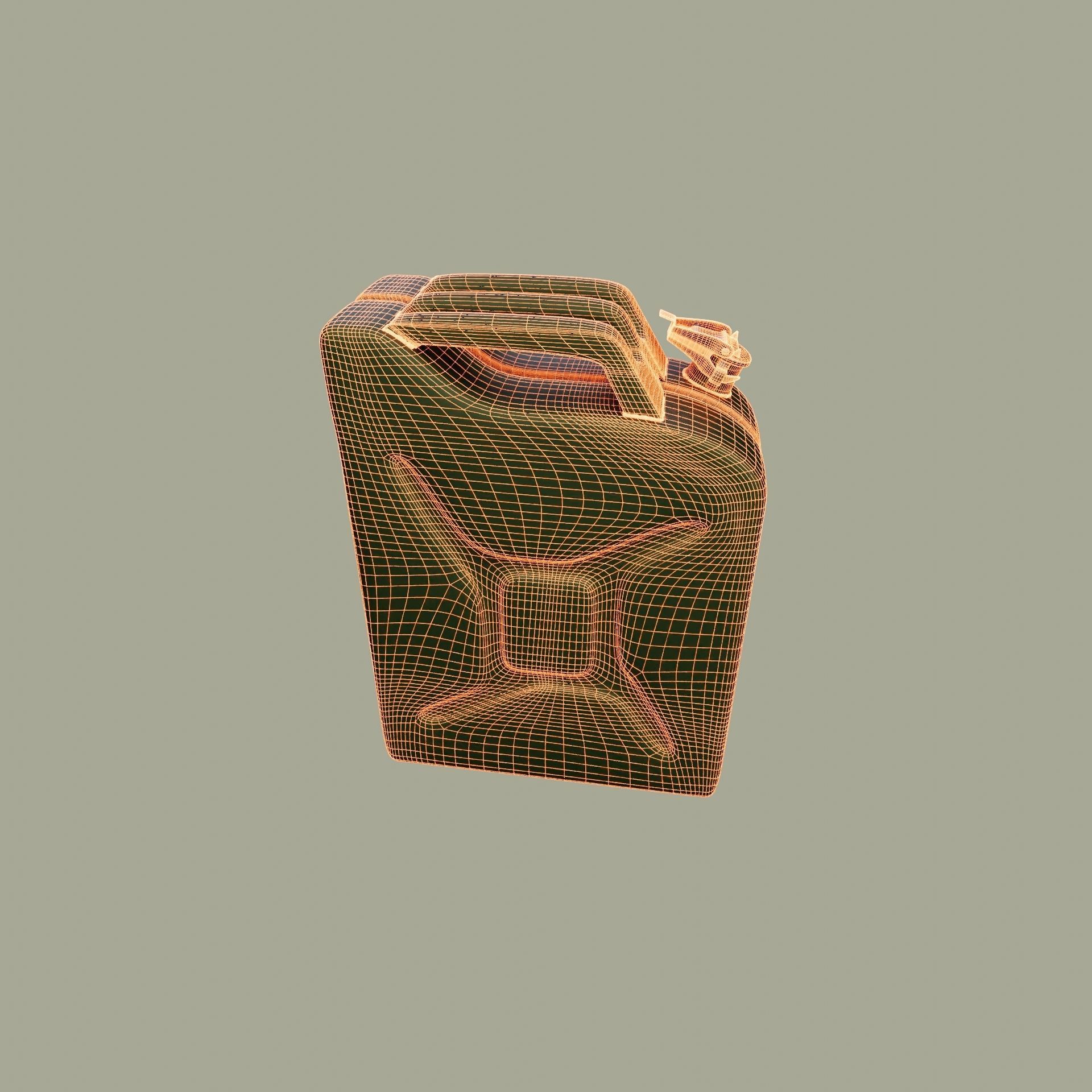 Fuel can 3D model_24