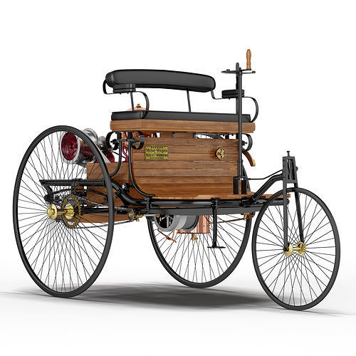 Benz Patent Motorwagen 3D model