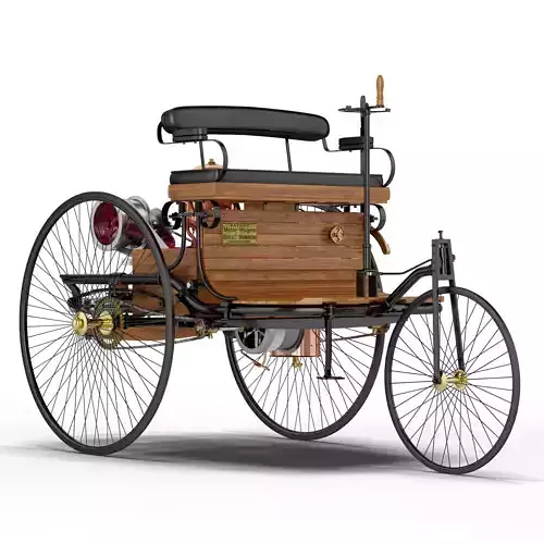Benz Patent Motorwagen 3D model