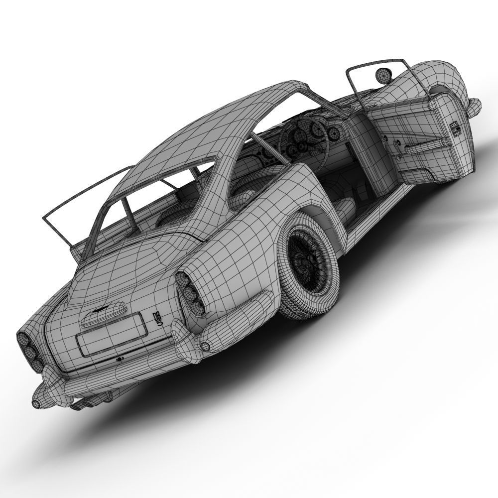 Aston Martin DB5 3D model_5