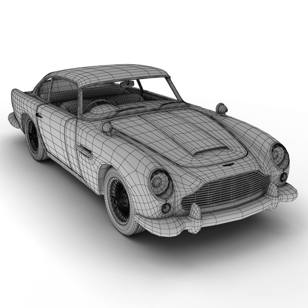 Aston Martin DB5 3D model_1