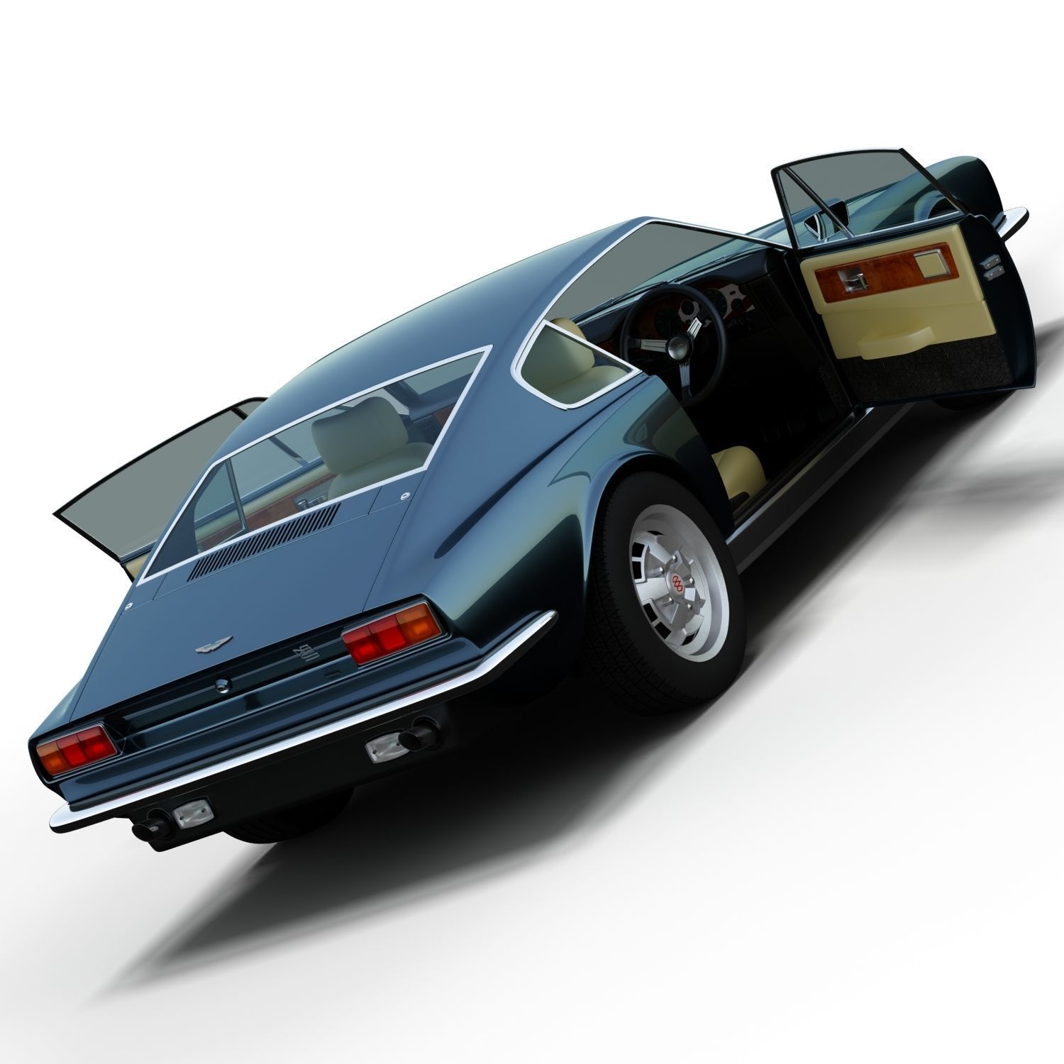 Aston Martin DBS 3D model_4