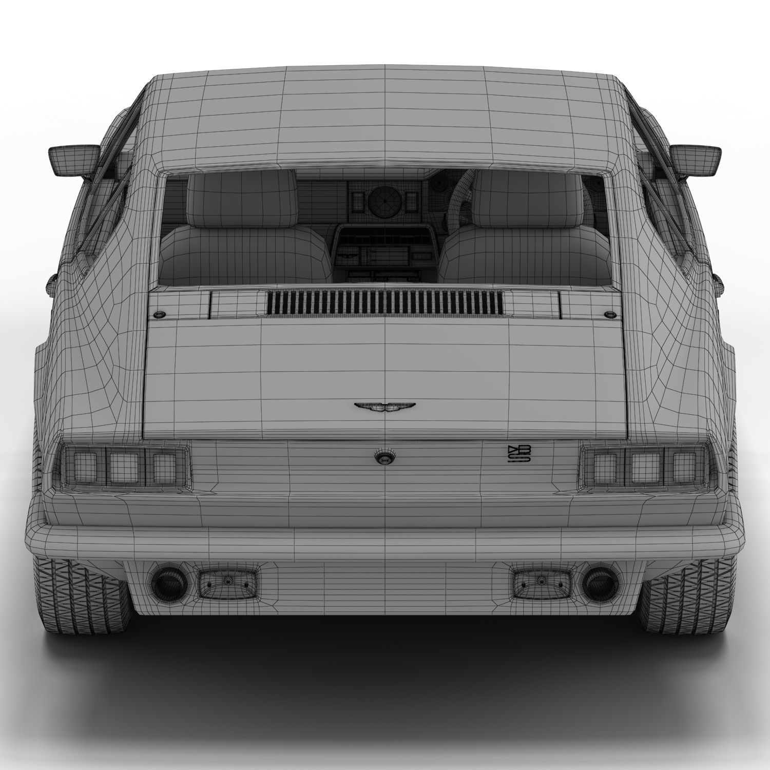 Aston Martin DBS 3D model_7