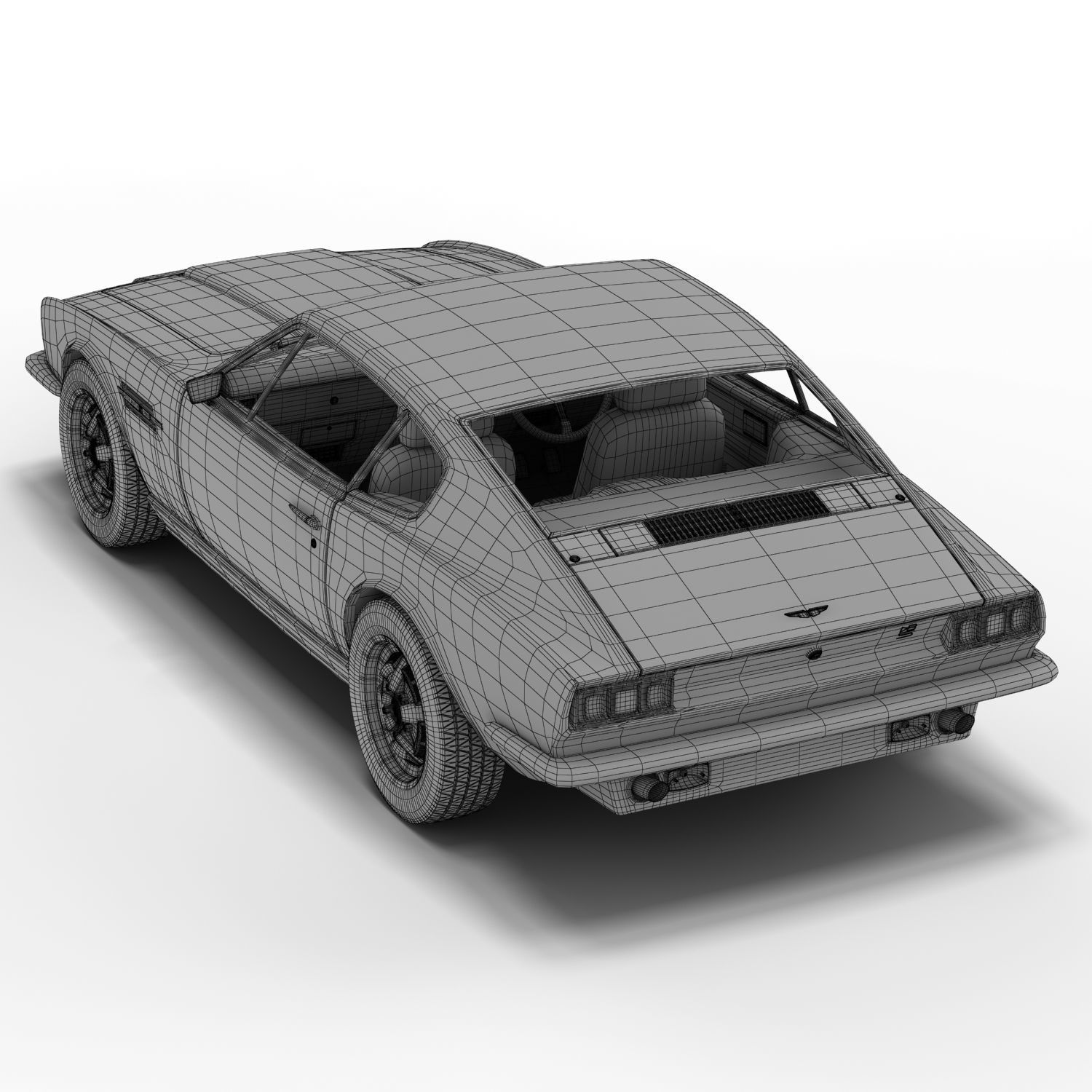 Aston Martin DBS 3D model_9