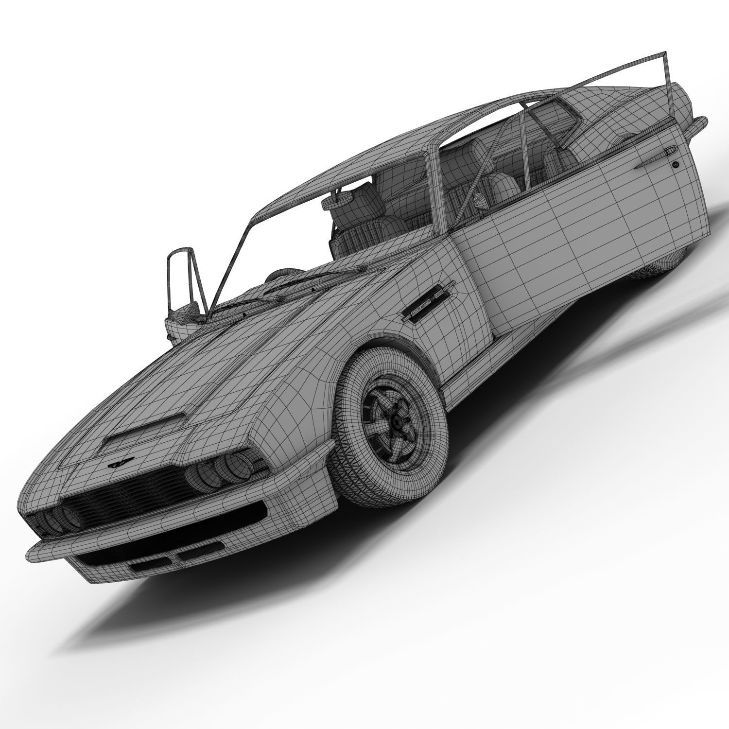 Aston Martin DBS 3D model_11