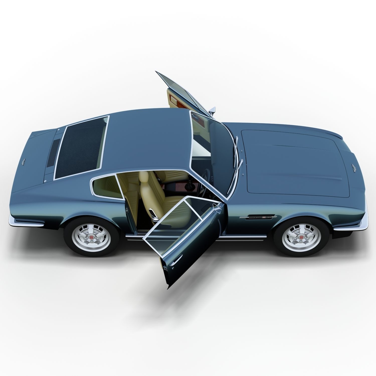 Aston Martin DBS 3D model_2