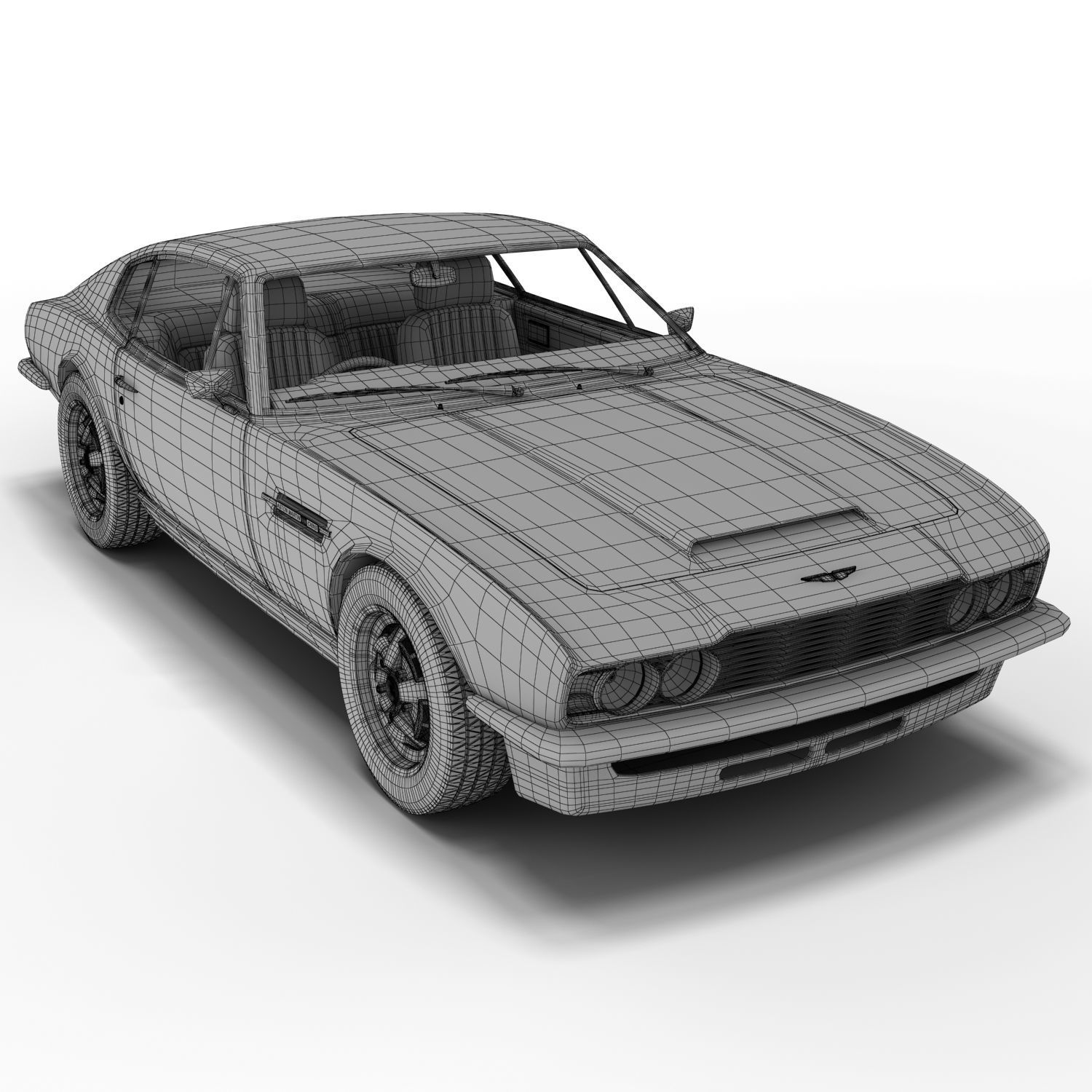 Aston Martin DBS 3D model_1