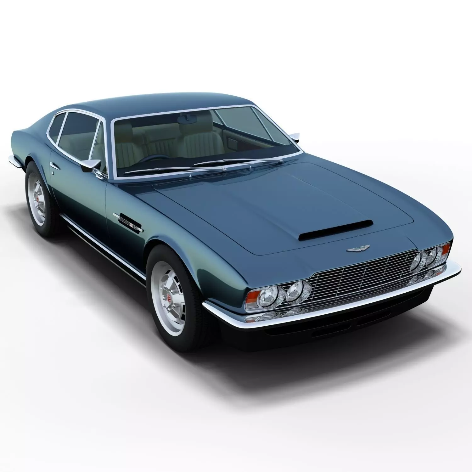 Aston Martin DBS 3D model_0