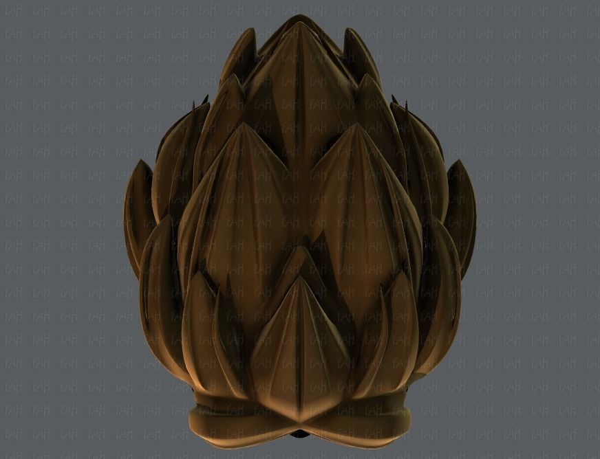 3D Hair style for boy V56 Low-poly 3D model_33