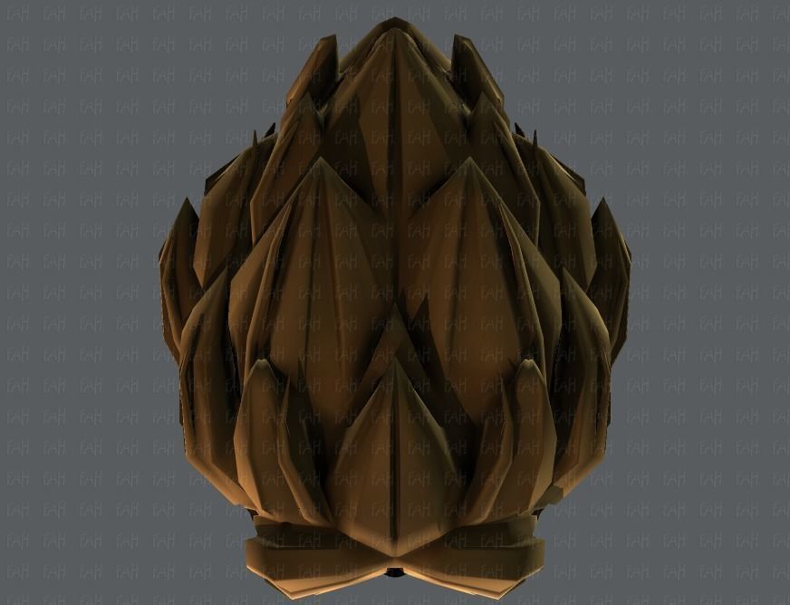 3D Hair style for boy V56 Low-poly 3D model_35