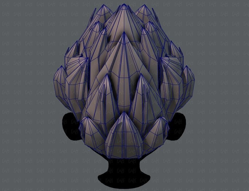 3D Hair style for boy V56 Low-poly 3D model_29