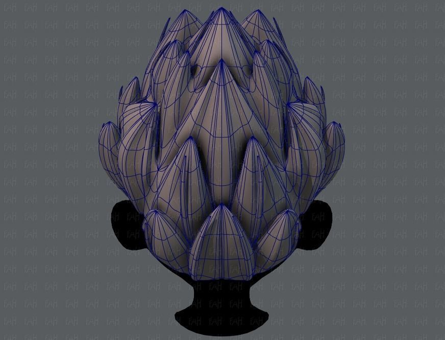 3D Hair style for boy V56 Low-poly 3D model_13