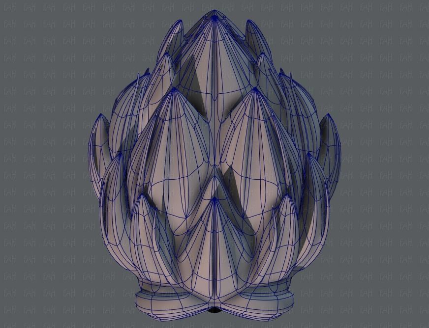 3D Hair style for boy V56 Low-poly 3D model_34