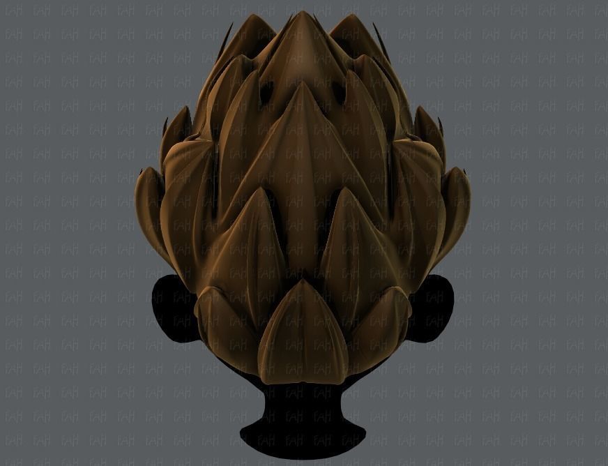 3D Hair style for boy V56 Low-poly 3D model_5